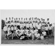 Group photo at Camp Moshava, 1961.  Ontario Jewish Archives, Blankenstein Family Heritage Centre, accession 2004-5-114.|